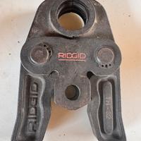 Ganascia ridgid 32 acciaio e rame idraulico