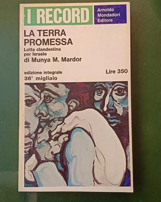 libro la terra promessa di Munya M.Mardor