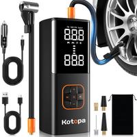 Compressore Aria Portatile, 150PSI Gonfiatore Elet