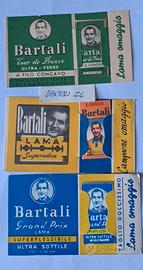 Rare lamette omaggio Bartali