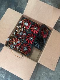 16 Ventole + 2 Alimentatori