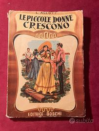 Piccole donne crescono L. Alcott libro vintage