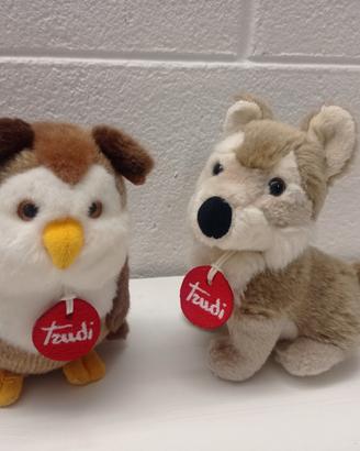 due peluche Trudi 