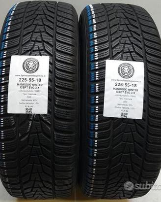 2 gomme 225 55 18 hankook a39883