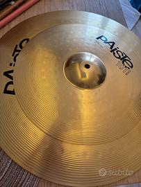 Piatti "Paiste 101 Brass (14" Hi-Hat e 20" Ride)