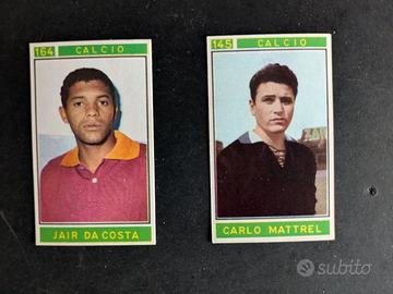 FIGURINE PANINI 1967/68  JAIR MATTREL EUSEBIO