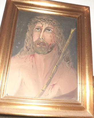 Dipinto volto di Gesù