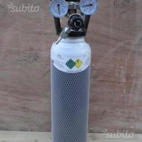 Bombola ossigeno 5 lt e riduttore