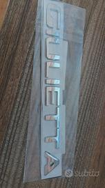 Scritta Logo Posteriore x Alfa Romeo Giulietta