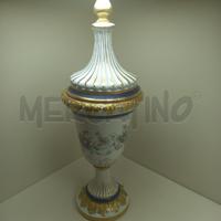 POTICHE VASO FIORI DORTO BLU