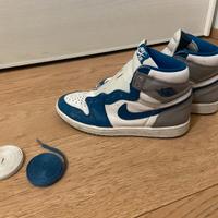 Jordan 1 high true blue REAL