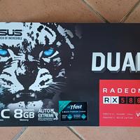 GPU Asus Radeon RX 580 DUAL, 8GB NUOVA