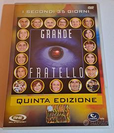 DVD Grande Fratello 5 i secondi 35 giorni