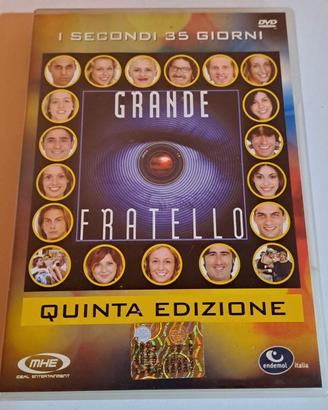 DVD Grande Fratello 5 i secondi 35 giorni