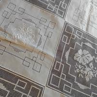 biancheria ricamata a mano mai usata