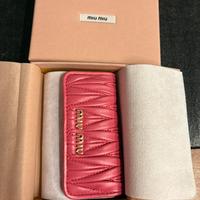 Portachiavi matelassè Miu Miu nuovo