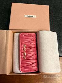 Portachiavi matelassè Miu Miu nuovo