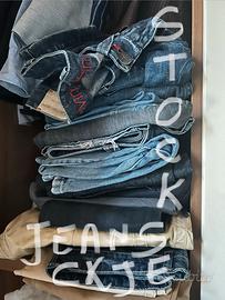 Jenas Calvin Klein e Guess