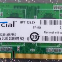 RAM SODIMM PC3 DDR3 da 2GB