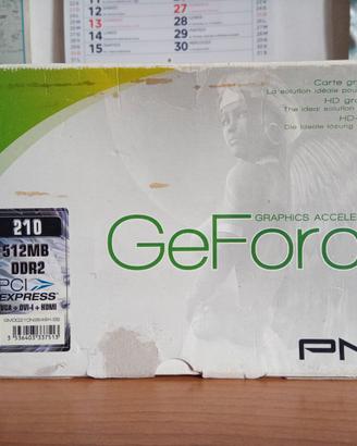 GeForce PNY. 210 512 MB DDR2 scheda grafica PC