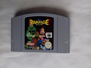 Rampage World Tour - Nintendo 64 - PAL