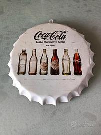 Collezionismo, insegna "Coca Cola" vintage.