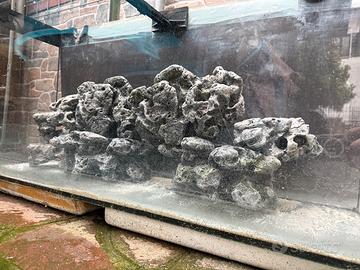 Rocce vtro-resina acquario