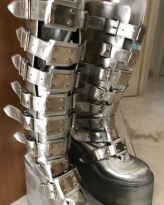 Stivali cyber punk taglia 38