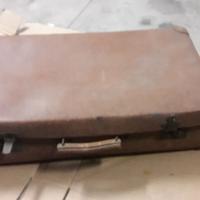 Valigia antica per teatro