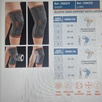 Ginocchiera elastica stabilizzatori laterali