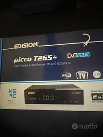 Decoder digitale terrestre Edision Picco T265+