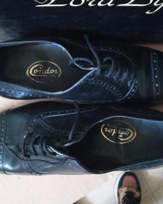 Scarpe NUOVE  vintage uomo  in pelle!