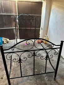 Letto in ferro battuto