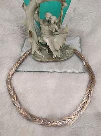 Collier argento anni 70