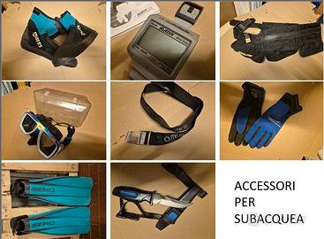 accessori vari per subacquea