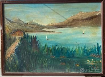 Quadro 70x50 di De Simone Antonio datato 1977