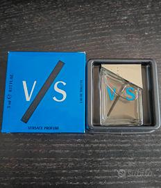 Profumo Versace Versus miniatura vintage azzurro