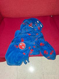 vestaglia spiderman 8 anni