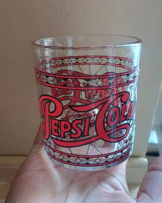 Set da 6 bicchieri Pepsi Cola anni 70