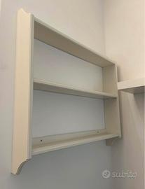 Mensola piattaia shabby chic