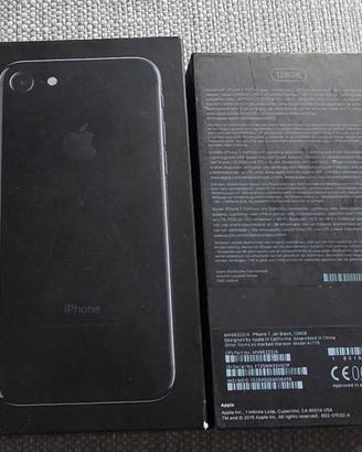 scatola iPhone 7 jet black