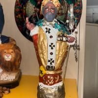Statua di San Nicola di Bari Artigianale 25 cm