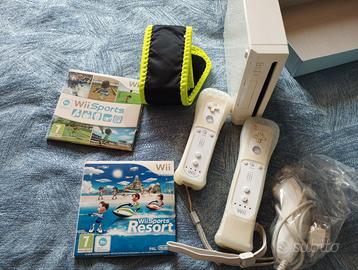 Nintendo Wii, giochi, joystick e balance board zum