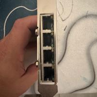 Scheda Quad port gigabit