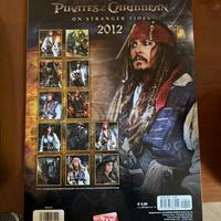 Calendario Disney il pirata dei caraibi anno 2012