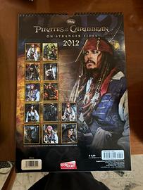 Calendario Disney il pirata dei caraibi anno 2012