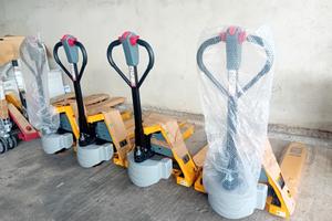 Transpallet elettrico nuovo 20 q.li