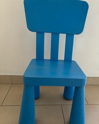 Tavolo e sedia