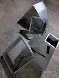 Nr 2 tramogge + 2 griglie per coclea Dcm Caldaie
