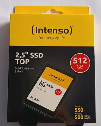 SSD 512gb Intenso Top SATA III 2,5" Interno
